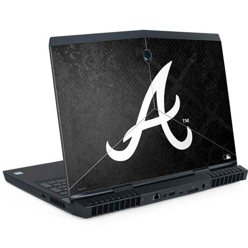 MLB Atlanta Braves Dark Wash Dell Alienware Skin